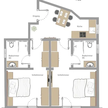 Haus Am Rua 아파트 *