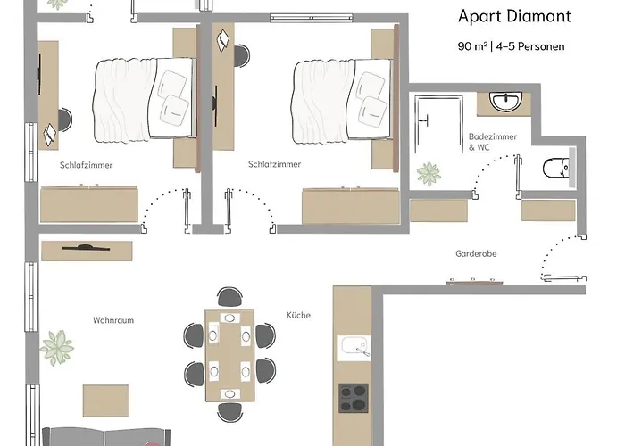 Haus Am Rua Appartement Fiss