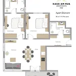 Haus Am Rua Apartmán Fiss